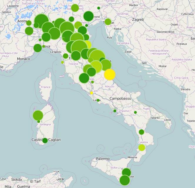 Toll Roads In Italy Map United States Map